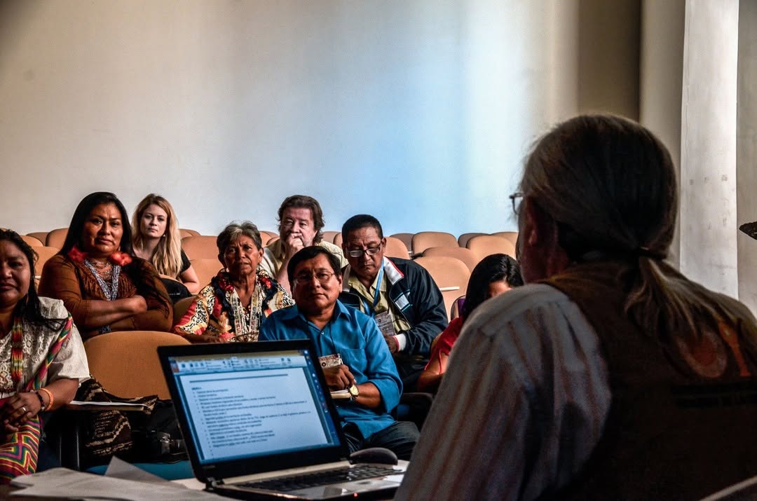 Reunião com comunidades amazônicas